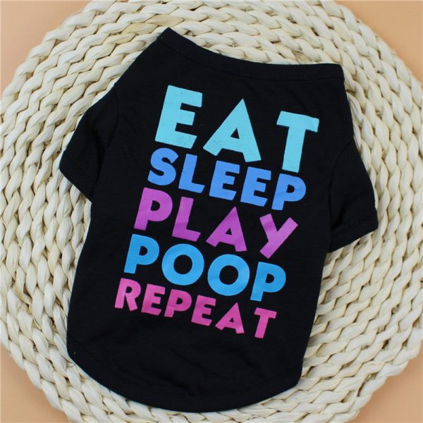 Eat-Sleep-Play Dog Shirt Eat-Sleep-Play Dog Shirt