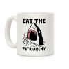 Eat The Patriarchy Shark Coffee Mug Eat The Patriarchy Shark Coffee Mug