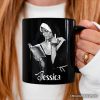 Eccentric Gothic Smoking Nun Personalized Mug, Unique Halloween Gift with Custom Name Eccentric Gothic Smoking Nun Personalized Mug, Unique Halloween Gift with Custom Name