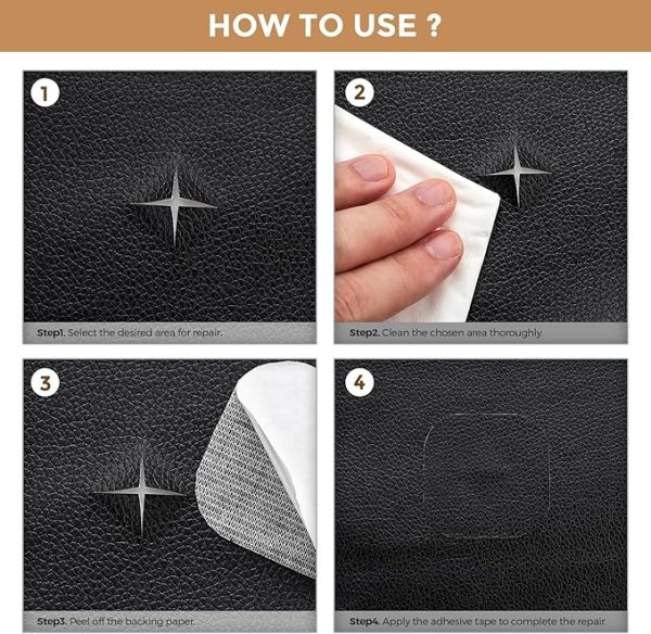 Ecobond Leather Repair Patch