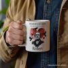 Edgar Allan Poe Valentine Horror Personalized Mug, Romance So Dark Custom Gift With Name Edgar Allan Poe Valentine Horror Personalized Mug, Romance So Dark Custom Gift With Name