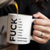 Effing Everything Offensive Humor Mug - Personalized Custom Coffee Mug - COL041_MG Effing Everything Offensive Humor Mug - Personalized Custom Coffee Mug - COL041_MG