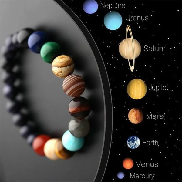 Eight Planets Natural Stone Bracelet Eight Planets Natural Stone Bracelet
