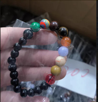Eight Planets Natural Stone Bracelet Eight Planets Natural Stone Bracelet
