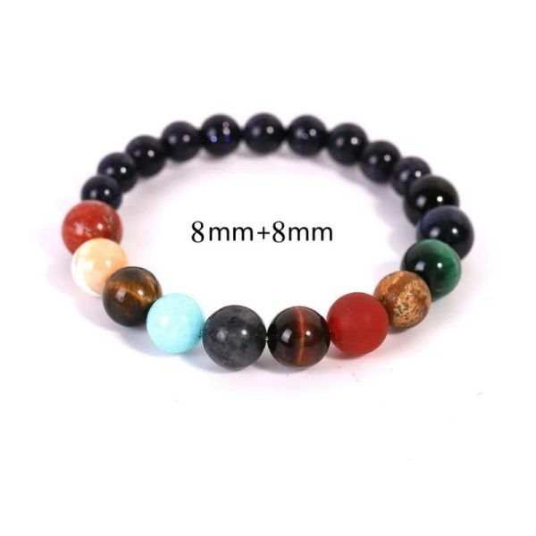 Eight Planets Natural Stone Bracelet Eight Planets Natural Stone Bracelet