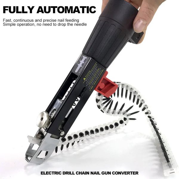 Electric Automatic Chain Nail Adapter Gun Electric Automatic Chain Nail Adapter Gun