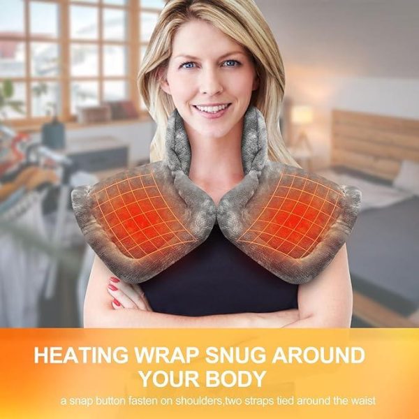 Electric Heating Pad Wrap Vest Electric Heating Pad Wrap Vest