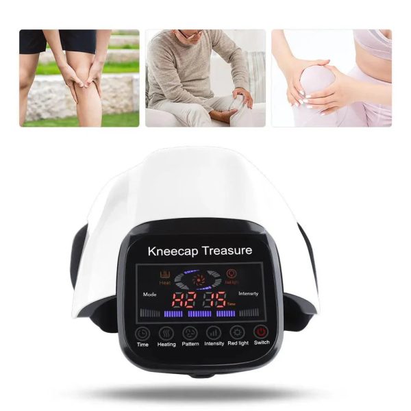 Electric Knee Massager Heated Therapy For Pain Relief Electric Knee Massager Heated Therapy For Pain Relief