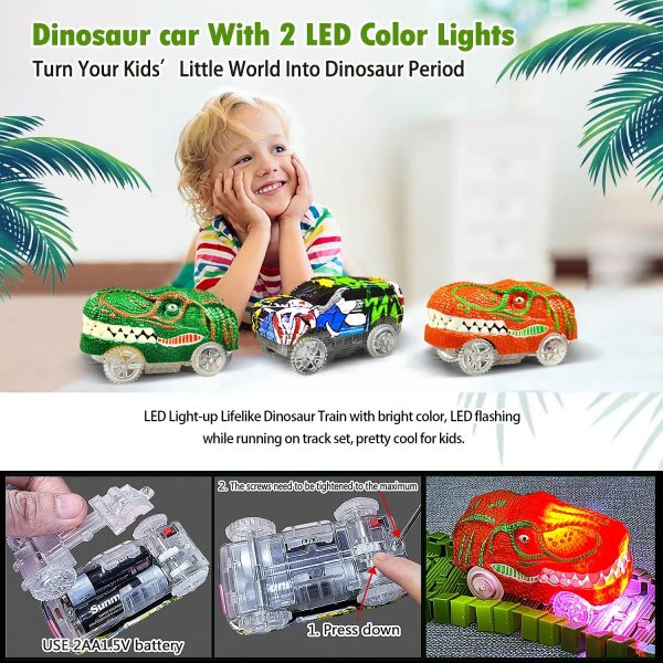 Electric Magic Climbing Dinosaur Track Toy Electric Magic Climbing Dinosaur Track Toy