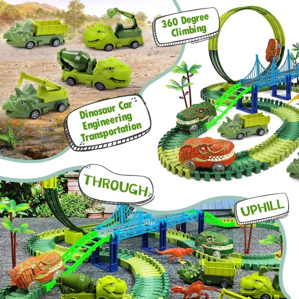 Electric Magic Climbing Dinosaur Track Toy Electric Magic Climbing Dinosaur Track Toy