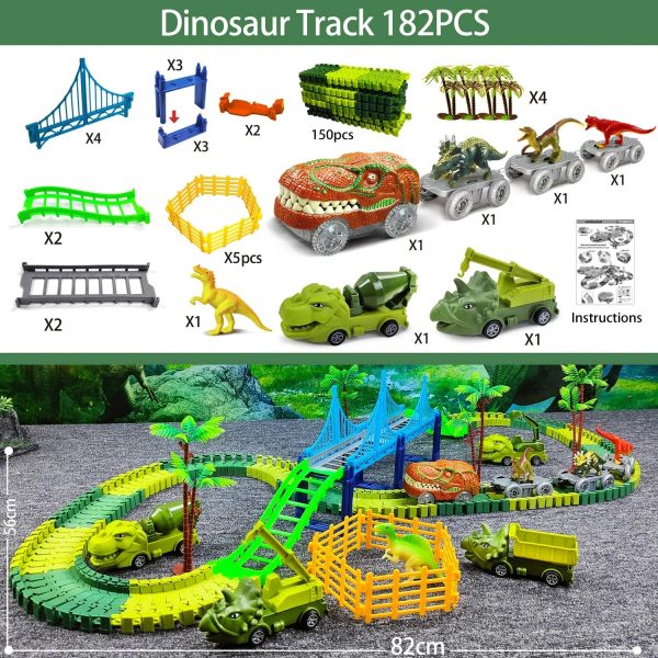 Electric Magic Climbing Dinosaur Track Toy Electric Magic Climbing Dinosaur Track Toy
