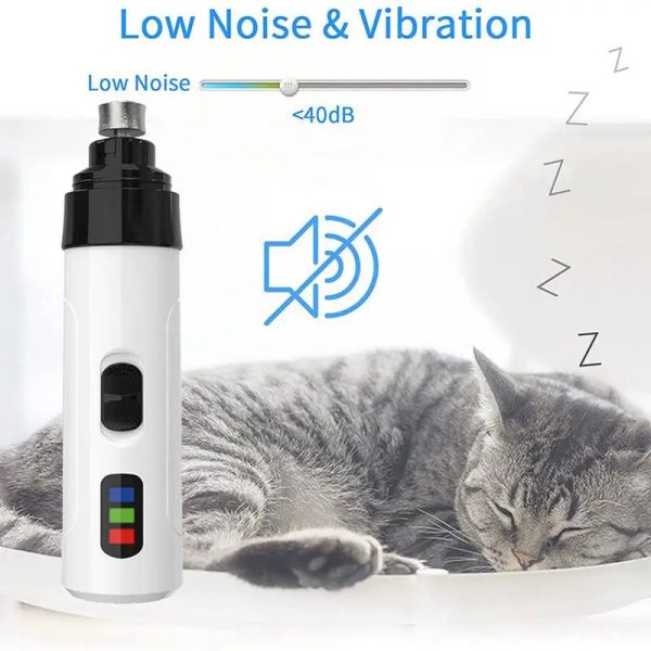 Electric Pet Nail Trimmer - USB Rechargeable Electric Pet Nail Trimmer - USB Rechargeable