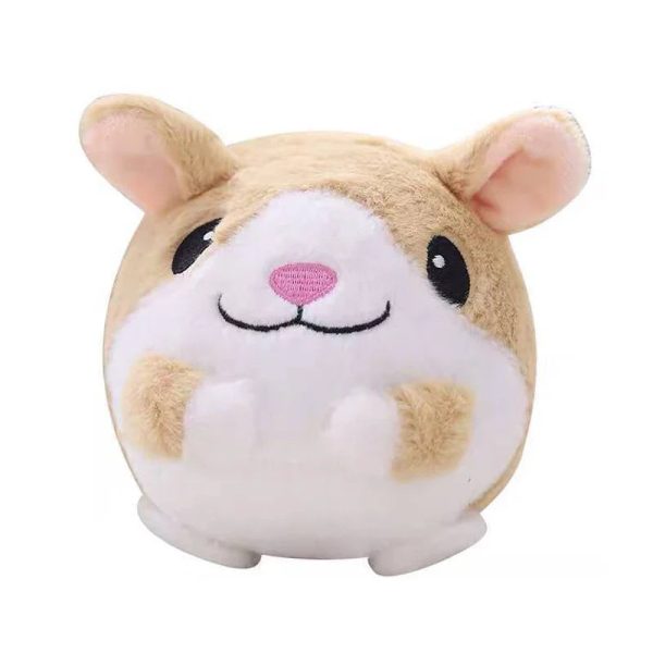 Electric Plush Toy Ball - Interactive Pet Toy for Dogs