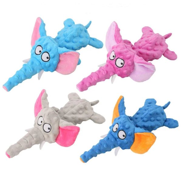Elephant Plush Dog Toy Elephant Plush Dog Toy
