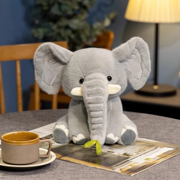 Elephant Plush Doll – Cute 25/40cm Soft Stuffed Toy for Kids and Home Decor Elephant Plush Doll – Cute 25/40cm Soft Stuffed Toy for Kids and Home Decor