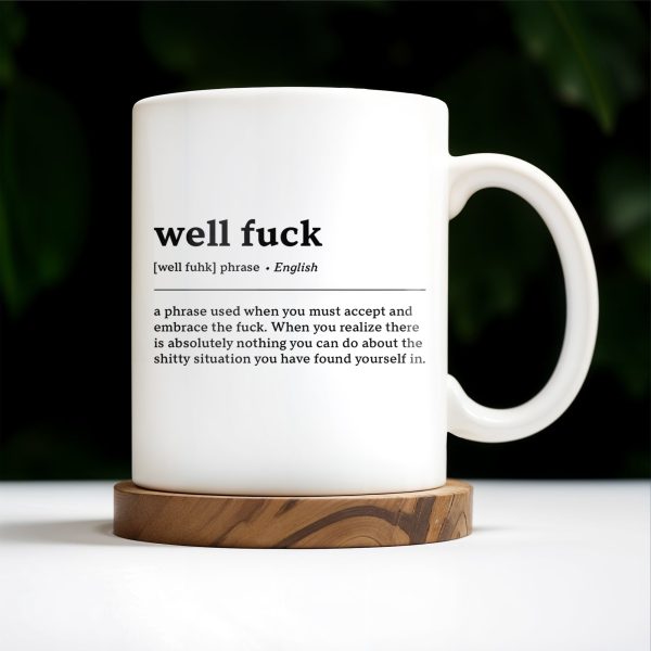 Embrace the Situation, Phrase to Accept and Move On - Personalized Custom Coffee Mug - COL061_MG