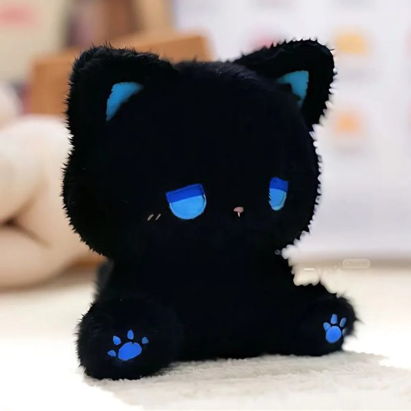 Emo Cat Plush Doll Cute Stuffed Toy Gift for Couples Emo Cat Plush Doll Cute Stuffed Toy Gift for Couples