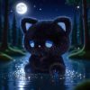 Emo Cat Plush Doll Cute Stuffed Toy Gift for Couples Emo Cat Plush Doll Cute Stuffed Toy Gift for Couples