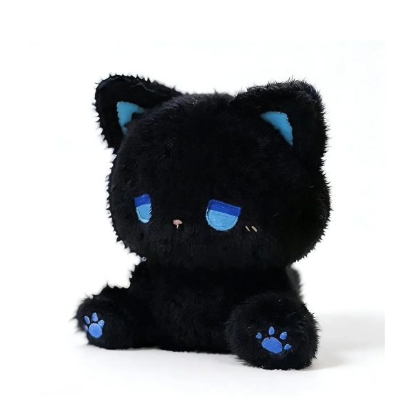 Emo Cat Plush Doll Cute Stuffed Toy Gift for Couples Emo Cat Plush Doll Cute Stuffed Toy Gift for Couples