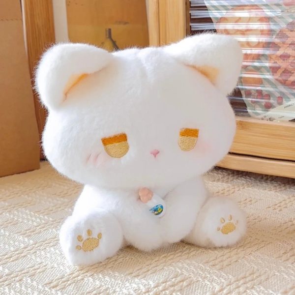 Emo Cat Plush Doll Cute Stuffed Toy Gift for Couples Emo Cat Plush Doll Cute Stuffed Toy Gift for Couples