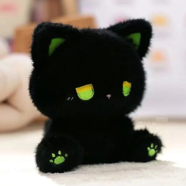 Emo Cat Plush Doll Cute Stuffed Toy Gift for Couples Emo Cat Plush Doll Cute Stuffed Toy Gift for Couples