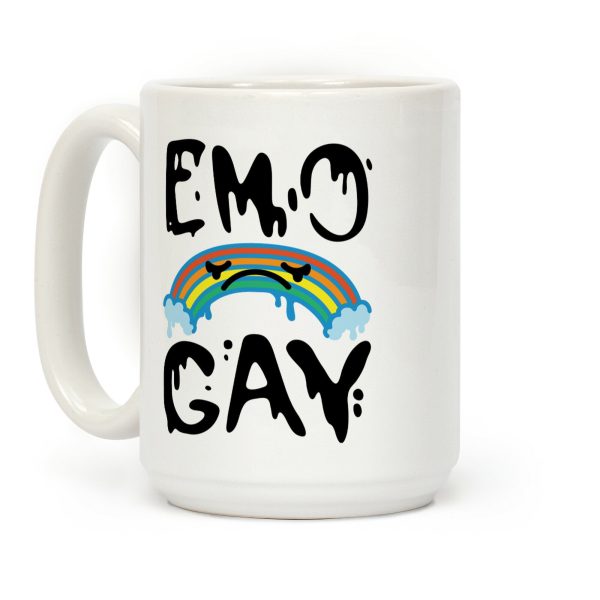 Emo Gay Coffee Mug Emo Gay Coffee Mug