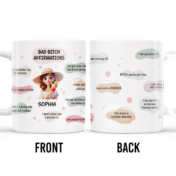 Empower Yourself Every Day, Speech Bubbles, Inspirational Quotes - Personalized Custom Coffee Mug - DTG008_MG Empower Yourself Every Day, Speech Bubbles, Inspirational Quotes - Personalized Custom Coffee Mug - DTG008_MG