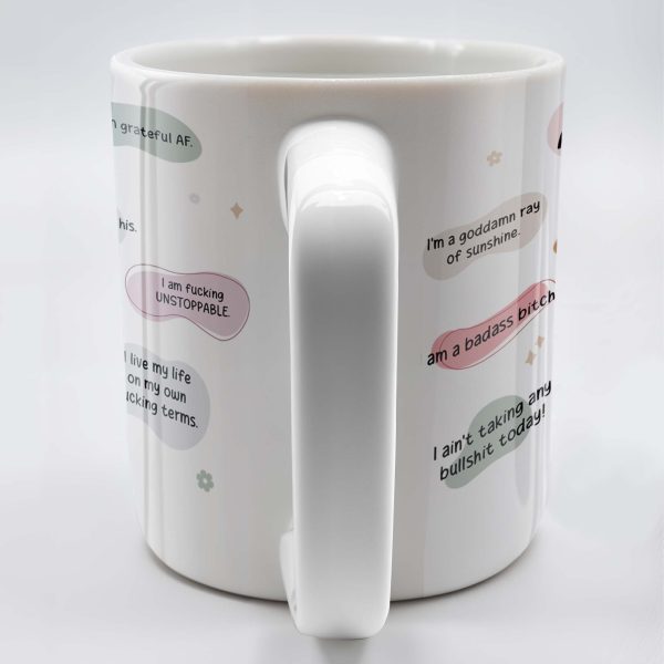 Empower Yourself Every Day, Speech Bubbles, Inspirational Quotes - Personalized Custom Coffee Mug - DTG008_MG Empower Yourself Every Day, Speech Bubbles, Inspirational Quotes - Personalized Custom Coffee Mug - DTG008_MG
