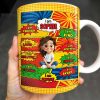 Empowering Comic Style Blast Themed Mug With Positive Affirmations - Personalized Custom Coffee Mug - KID328_MG Empowering Comic Style Blast Themed Mug With Positive Affirmations - Personalized Custom Coffee Mug - KID328_MG