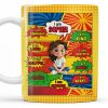 Empowering Comic Style Blast Themed Mug With Positive Affirmations - Personalized Custom Coffee Mug - KID328_MG Empowering Comic Style Blast Themed Mug With Positive Affirmations - Personalized Custom Coffee Mug - KID328_MG