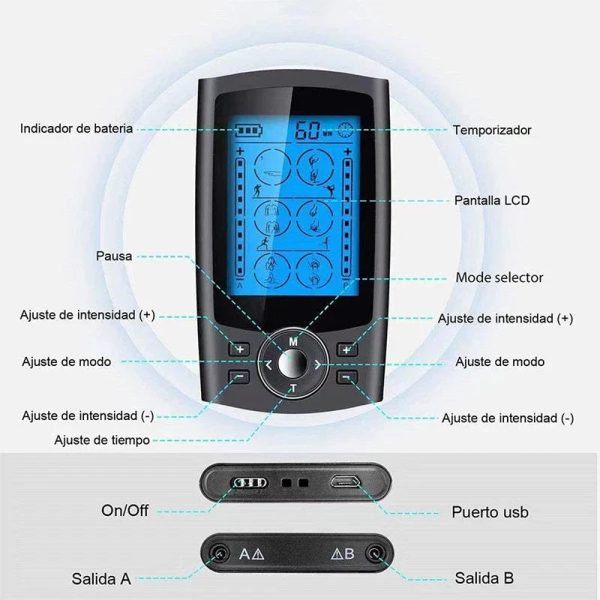 Ems Multi-Functional Pain Relief Massager Ems Multi-Functional Pain Relief Massager