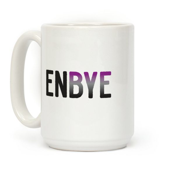 Enbye Asexual Non-binary Coffee Mug Enbye Asexual Non-binary Coffee Mug