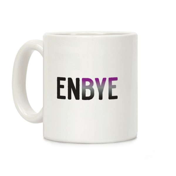 Enbye Asexual Non-binary Coffee Mug Enbye Asexual Non-binary Coffee Mug