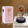 Enchanted Red Rose In Glass Dome Enchanted Red Rose In Glass Dome