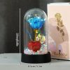 Enchanted Red Rose In Glass Dome Enchanted Red Rose In Glass Dome