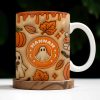 Enchanting Ghost and Pumpkin Themed Coffee Mug - Personalized Custom Coffee Mug - HALW067_MG Enchanting Ghost and Pumpkin Themed Coffee Mug - Personalized Custom Coffee Mug - HALW067_MG