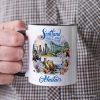 Enchanting Scotland Christmas Personalized Mug, Celtic Culture and Heritage Edinburgh Gift and Souvenir with Custom Name Enchanting Scotland Christmas Personalized Mug, Celtic Culture and Heritage Edinburgh Gift and Souvenir with Custom Name