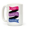 End Bisexual Erasure Coffee Mug End Bisexual Erasure Coffee Mug