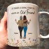 Enduring Friendship - Custom "It Takes a Long Time to Grow an Old Friend" White Ceramic Mug, Heartwarming Gift for Friends or Sisters Enduring Friendship - Custom "It Takes a Long Time to Grow an Old Friend" White Ceramic Mug, Heartwarming Gift for Friends or Sisters