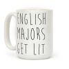 English Majors Get Lit Coffee Mug English Majors Get Lit Coffee Mug