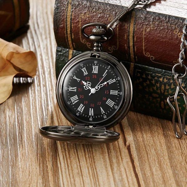 Engraved Vintage Pocket Watch Engraved Vintage Pocket Watch