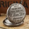 Engraved Vintage Pocket Watch Engraved Vintage Pocket Watch