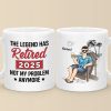Enjoy Every Morning Without The Alarm Clock - Coworker Personalized Custom Mug - Appreciation, Retirement Gift For Coworkers, Work Friends, Colleagues Enjoy Every Morning Without The Alarm Clock - Coworker Personalized Custom Mug - Appreciation, Retirement Gift For Coworkers, Work Friends, Colleagues