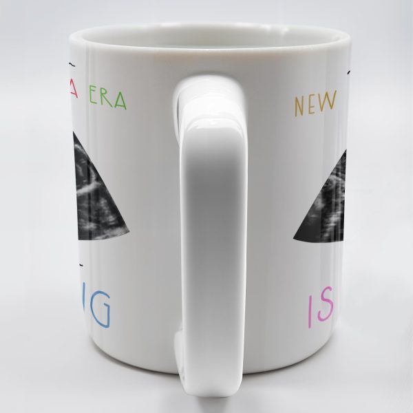 Entering Your New Grandma Era, Baby Sander Is Brewing, Ultrasound Image - Personalized Custom Coffee Mug - GRM066_MG