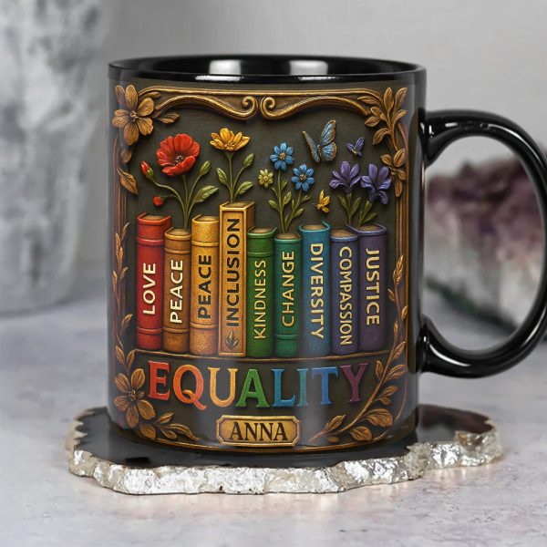 Equality Coffee Mug Personalized Gifts For LGBTQ+ Pride 04TGDT160525