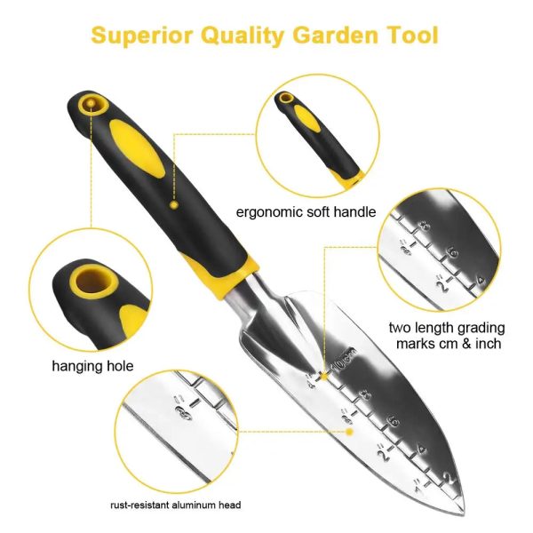 Ergonomic Garden Hand Tool Set - Cultivate With Comfort Ergonomic Garden Hand Tool Set - Cultivate With Comfort