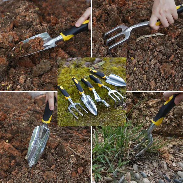 Ergonomic Garden Hand Tool Set - Cultivate With Comfort Ergonomic Garden Hand Tool Set - Cultivate With Comfort