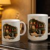 Essential Gardening Tools And Plants Design - Personalized Custom Coffee Mug - GARD029_MG