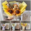 Eternal Crochet Flower Bouquet for Graduation, Birthday, and Valentine's Gifts Eternal Crochet Flower Bouquet for Graduation, Birthday, and Valentine's Gifts