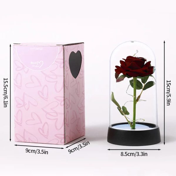 Eternal Galaxy Rose with LED Lights Romantic Gift for Valentine’s Day and Wedding Eternal Galaxy Rose with LED Lights Romantic Gift for Valentine’s Day and Wedding